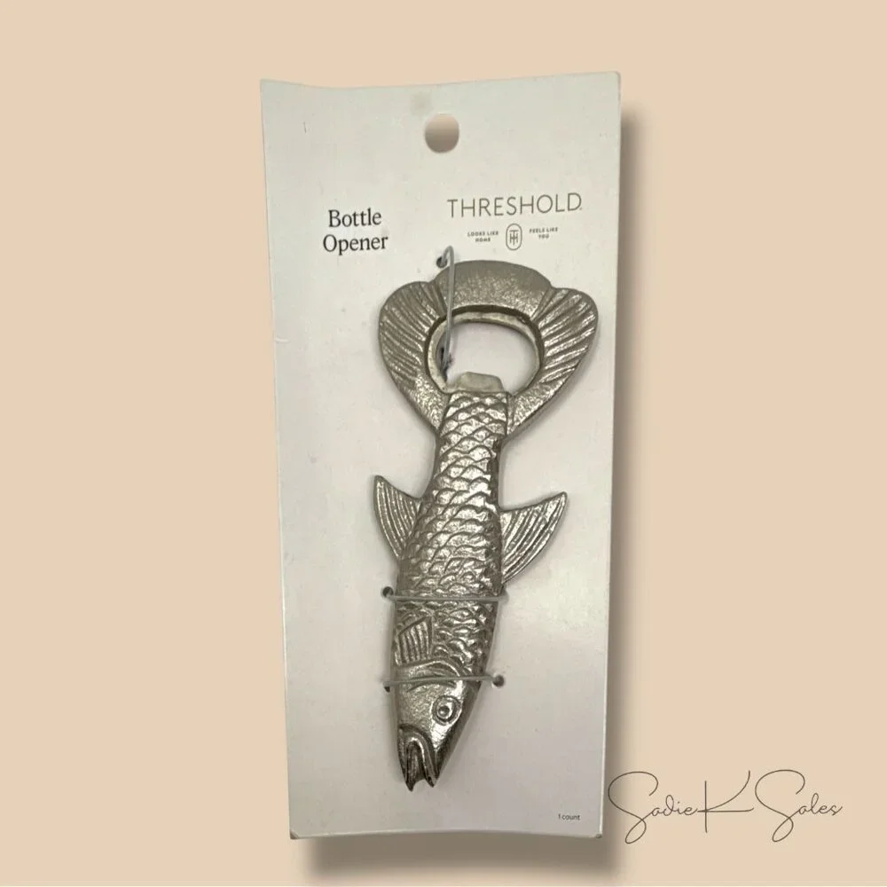 Coastal‎ Metal Fish Design Bottle Opener - Threshold, Target